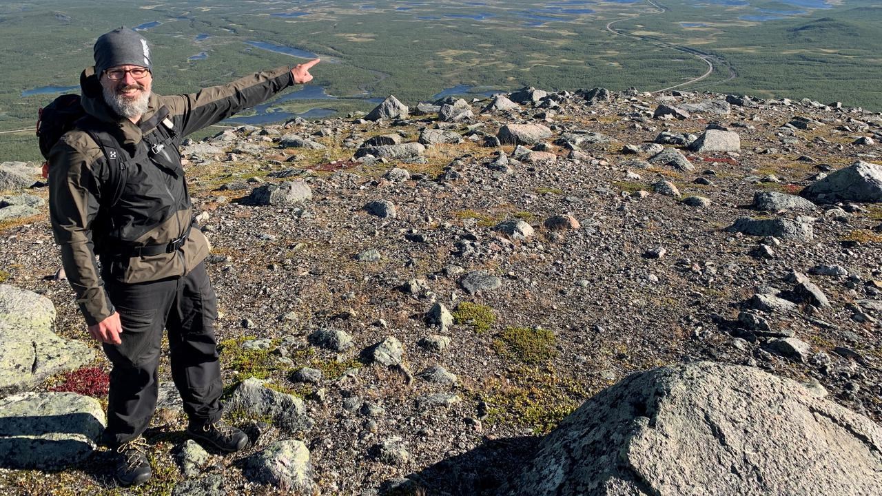 Bild p&aring; Per Stenberg i fj&auml;llandskap