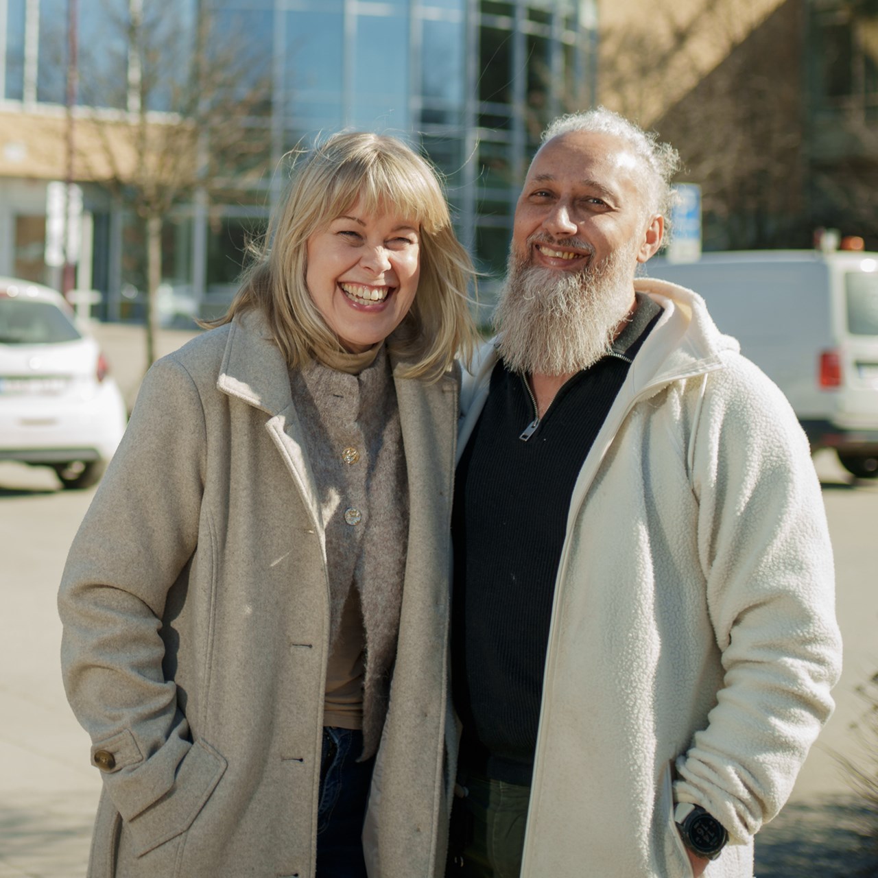 ALS forskare Ulrika Nordström och Matthew Marklund