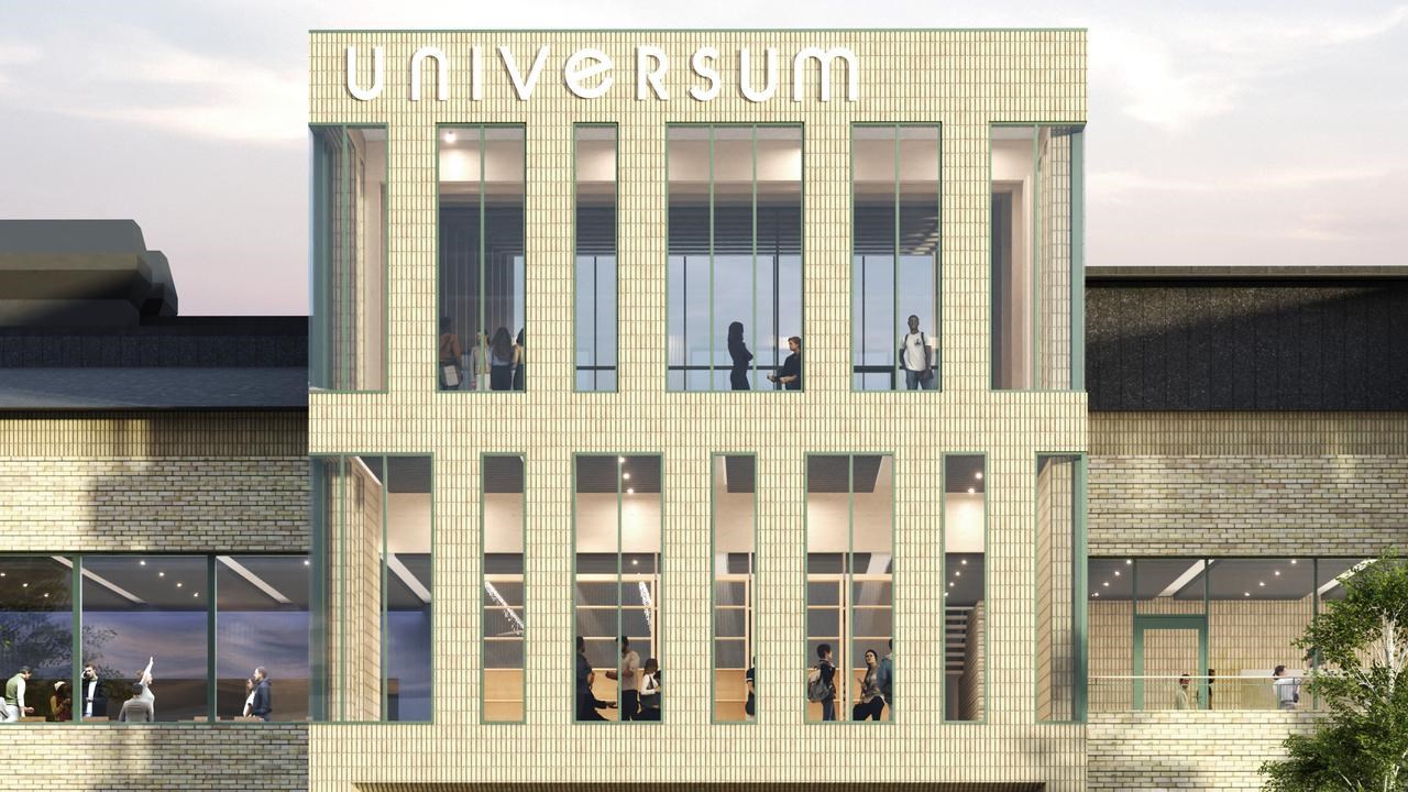 Universums nya entr&eacute;. Byggstart h&ouml;sten 2026.