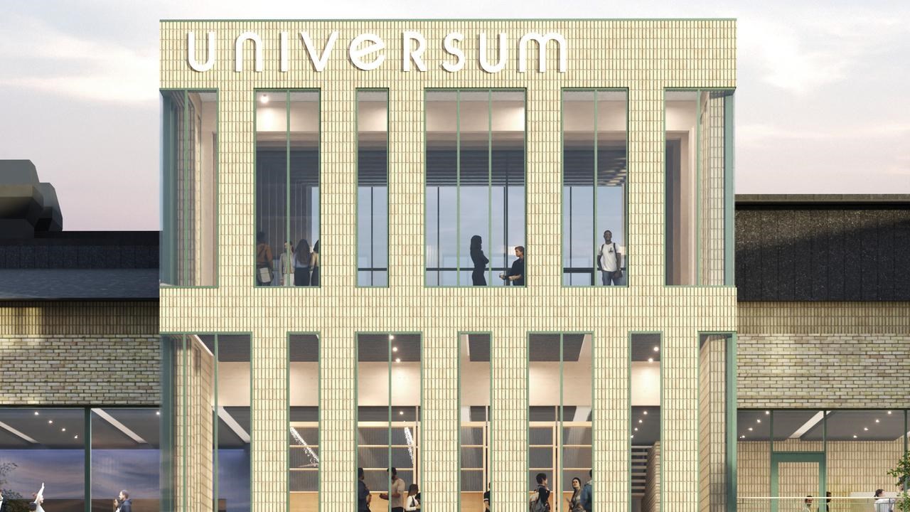 Universums nya entr&eacute;. Byggstart h&ouml;sten 2026.