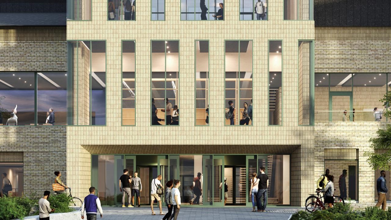 Universums nya entré. Byggstart hösten 2026.
