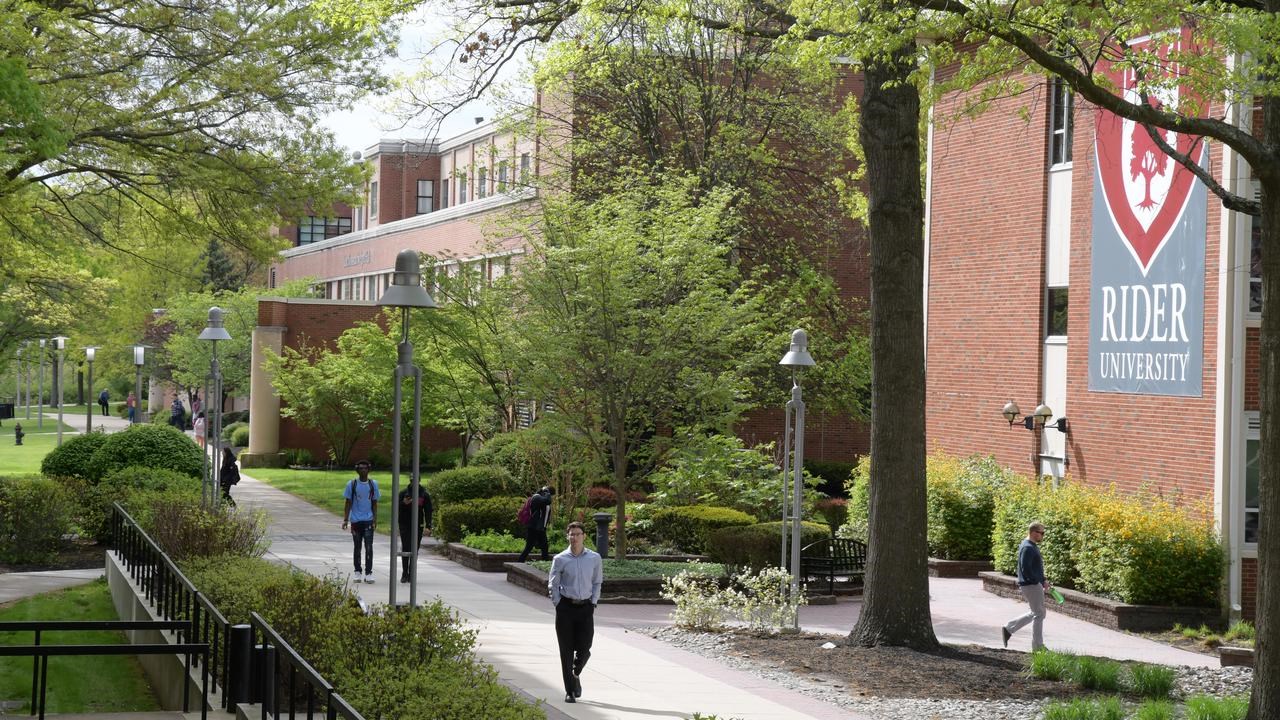 Images of Rider University campus
