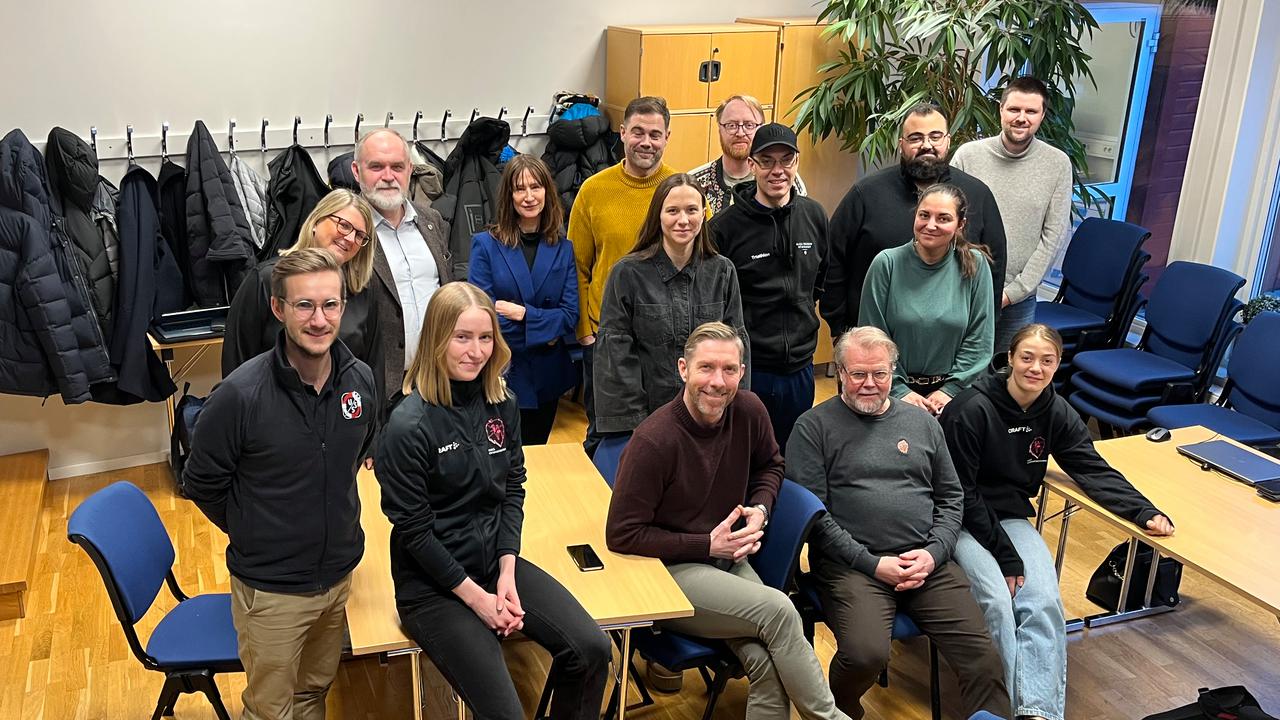 Lärare från Umeå universitets idrottsprogram och representanter från idrottsrörelsen i Umeå för årets Möjligheternas möte