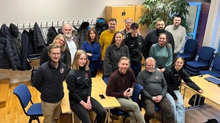 Lärare från Umeå universitets idrottsprogram och representanter från idrottsrörelsen i Umeå för årets Möjligheternas möte