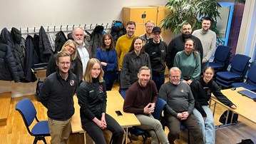 Lärare från Umeå universitets idrottsprogram och representanter från idrottsrörelsen i Umeå för årets Möjligheternas möte