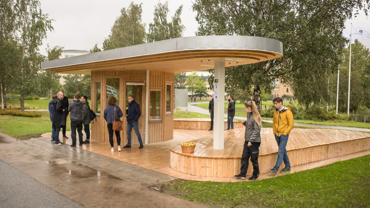 Paviljongen i Campusparken.