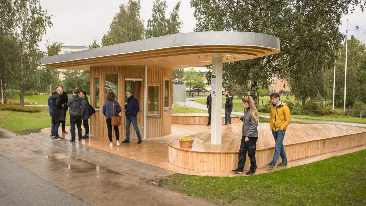 Paviljongen i Campusparken.