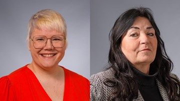 Anna Thorsell och Annika Andersson.
