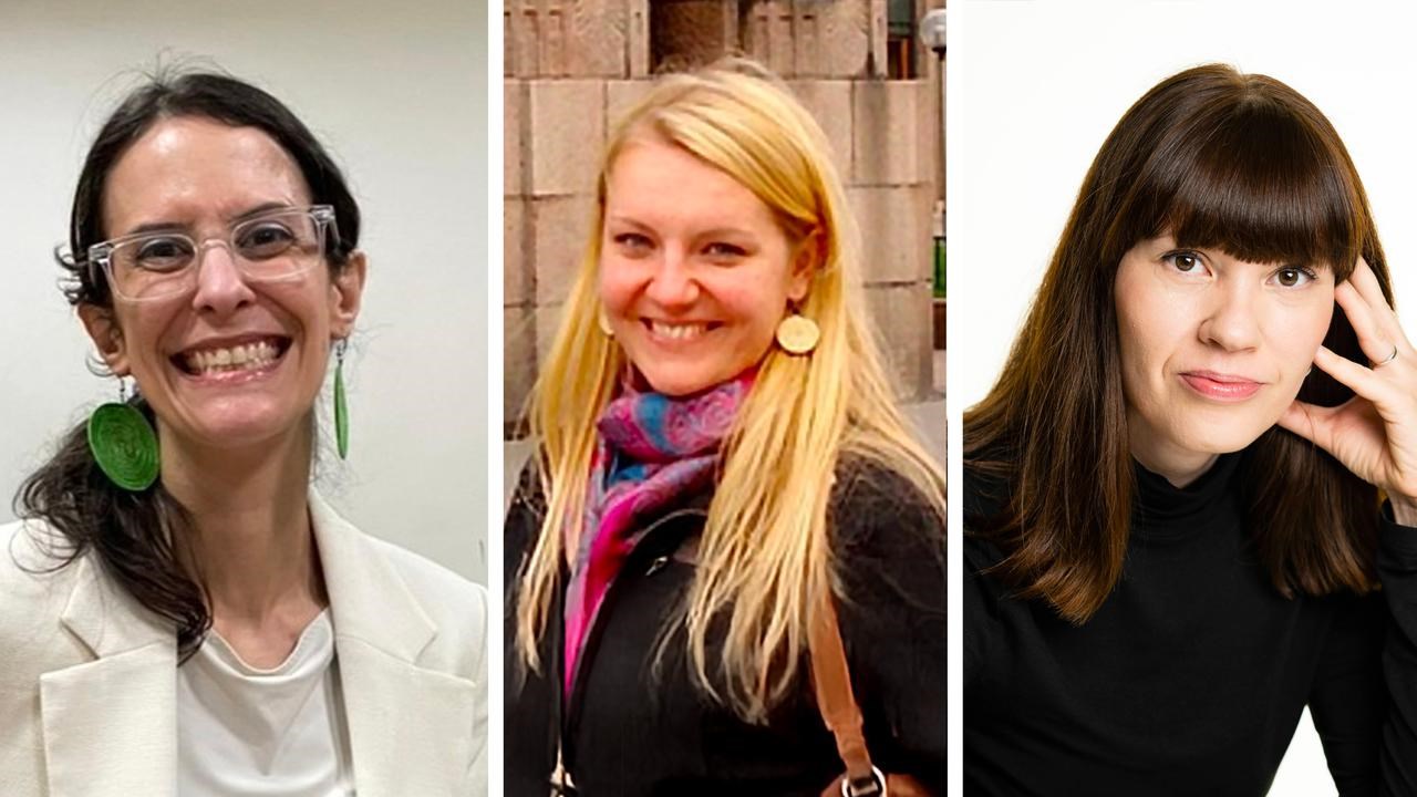 Alexandra D’Urso (Swedish University of Agricultural Sciences), Susan Lindholm (Stockholm University) and Inka Rantakallio (Helsinki University)