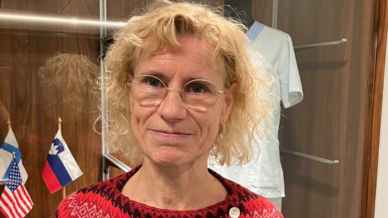 Porträtt på Anna-Clara Rulladner, lektor vid institutionen för omvårdnad vid Umeå universitet