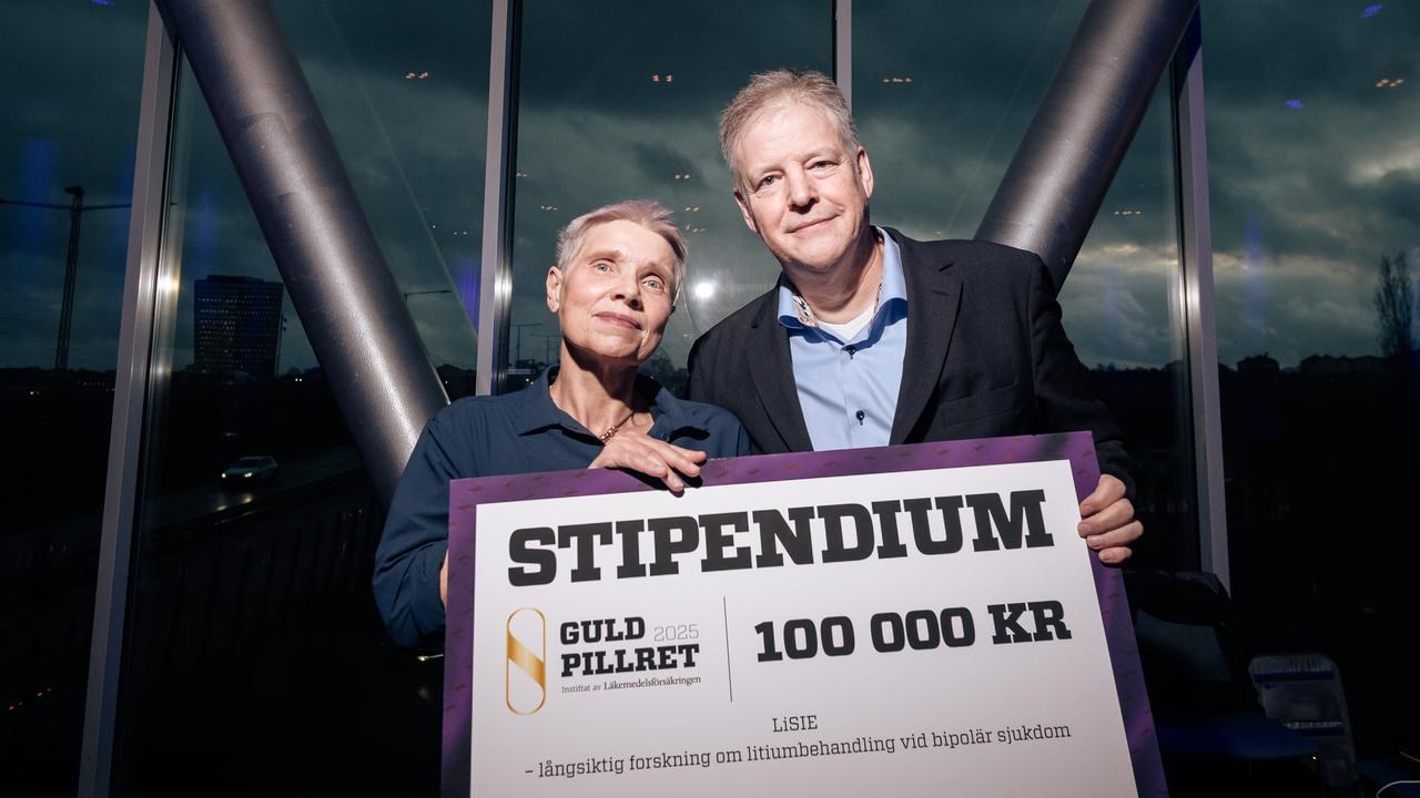 Ursula Werneke och Michael Ott mottar Guldpillret 2025.