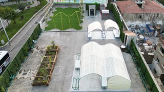 Roof top project in Turkey, overview photo