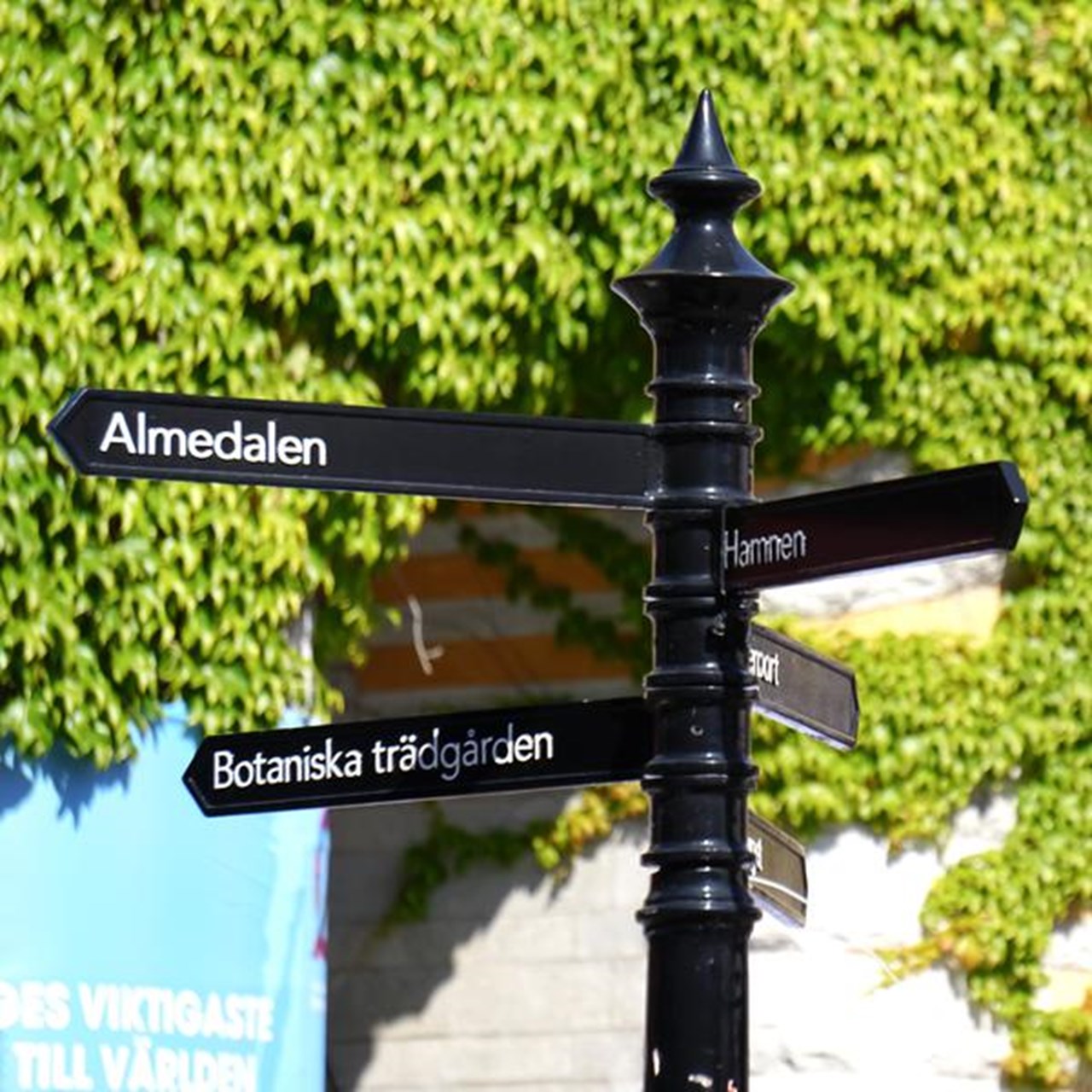 V&auml;gvisare i Almedalen