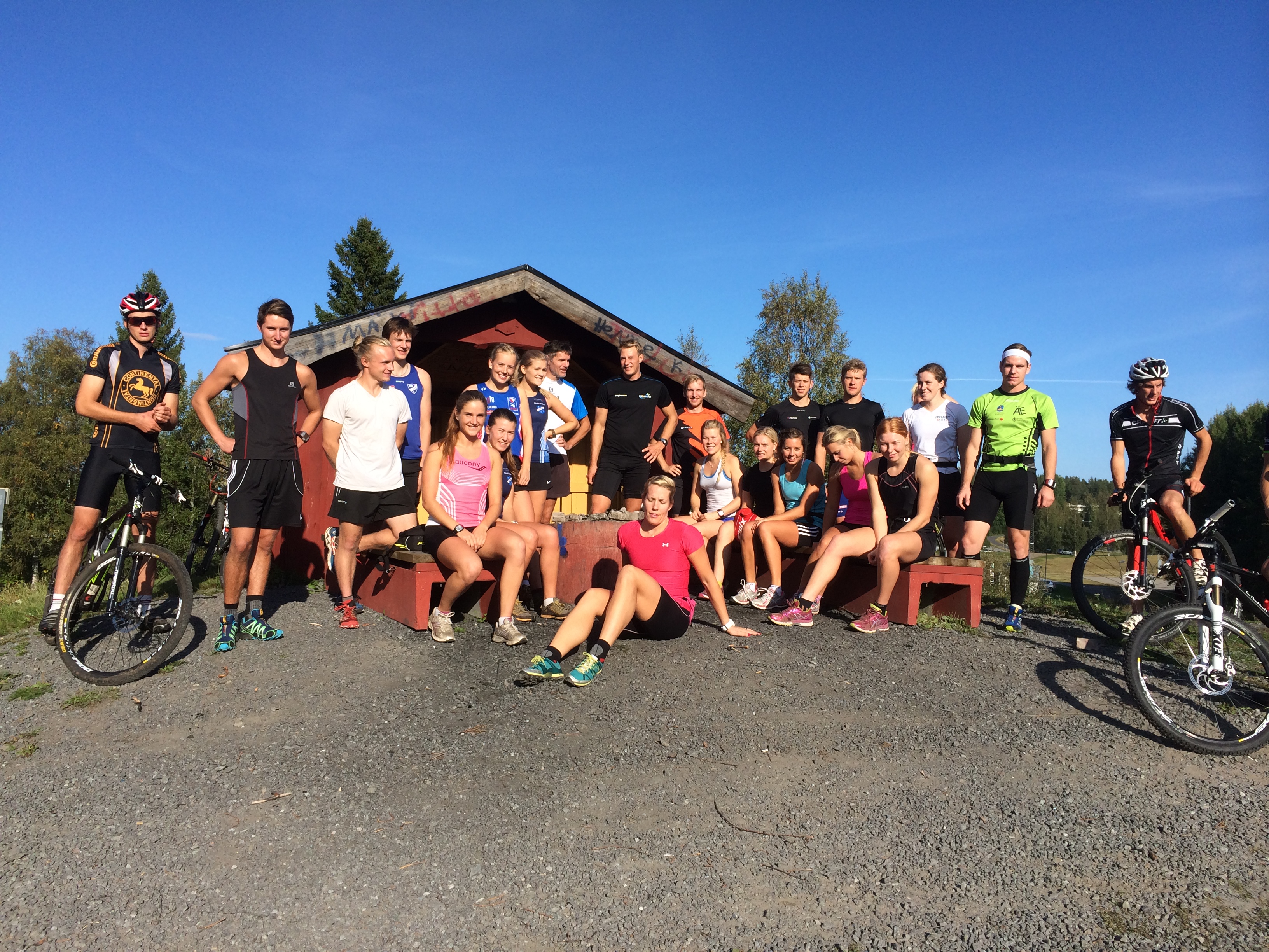 Träningsläger ESC och OUC september 2014