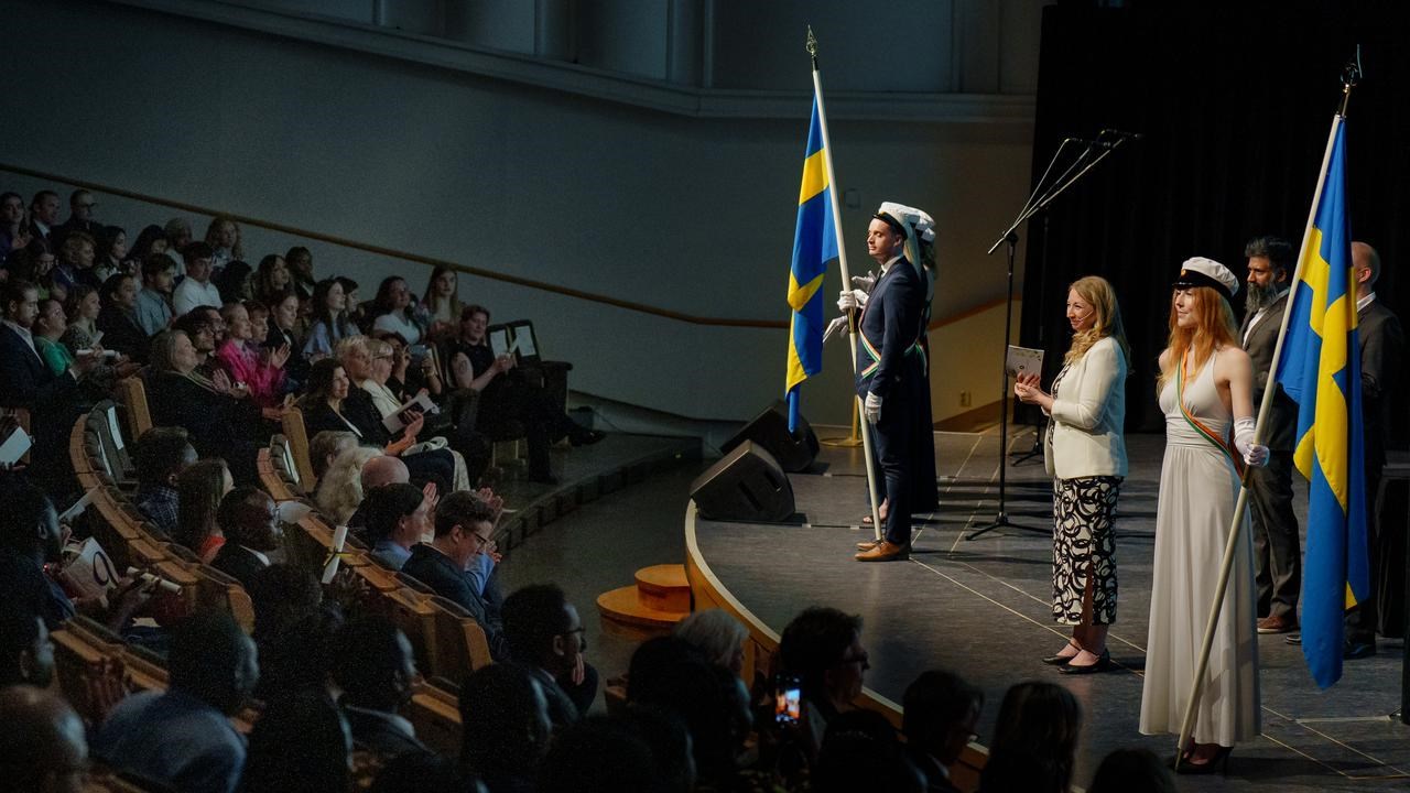 Image of final moments of Graduation Ceremony 2024