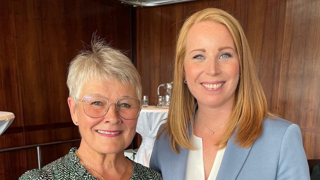 Porträtt av Maud Olofsson och Annie Lööf