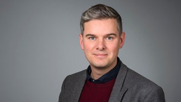 Porträtt av Emil Wistrand Johansson