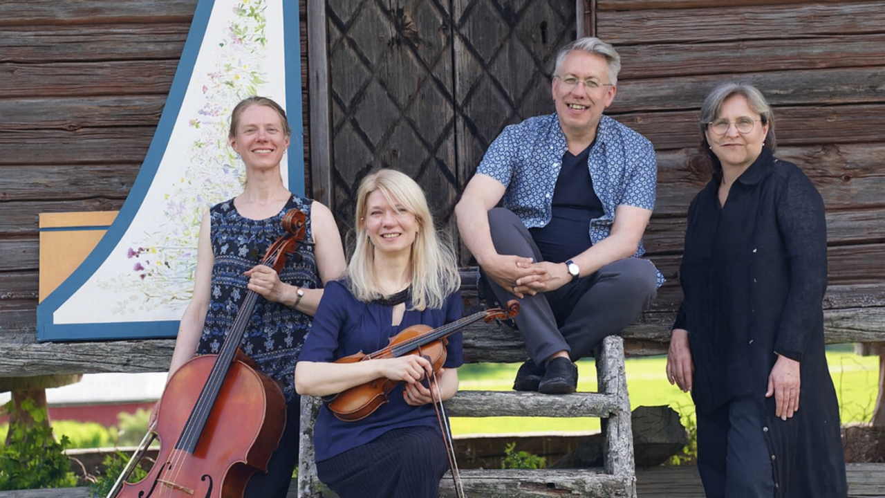 Gruppbild på musiker