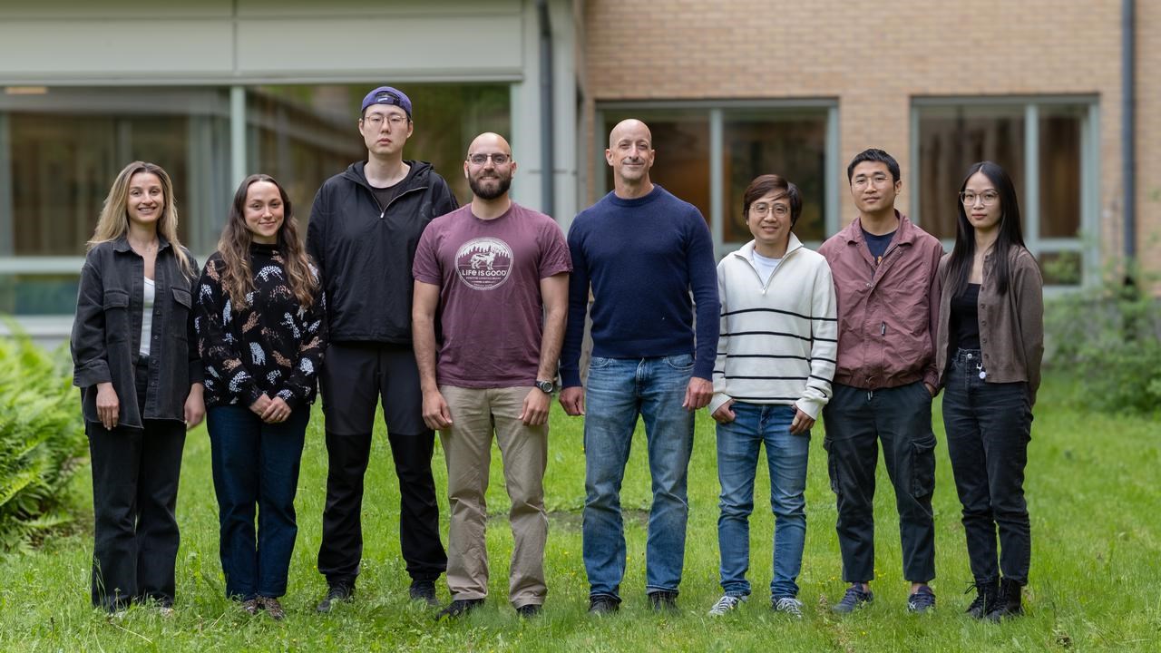 group portrait of Jean-Francois Boily Lab
