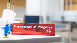 sign that say "Experiment in Progress"