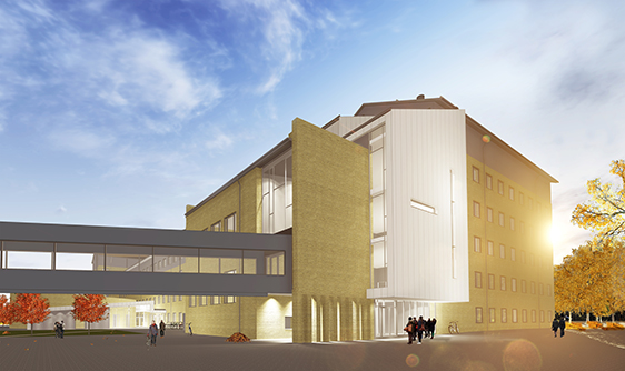 Illustration of the MBC Building.