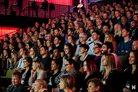 Publiken på TEDxUmeå 2016.