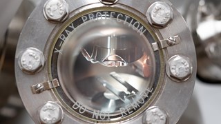 Närbild på instrument på XPS-plattformen