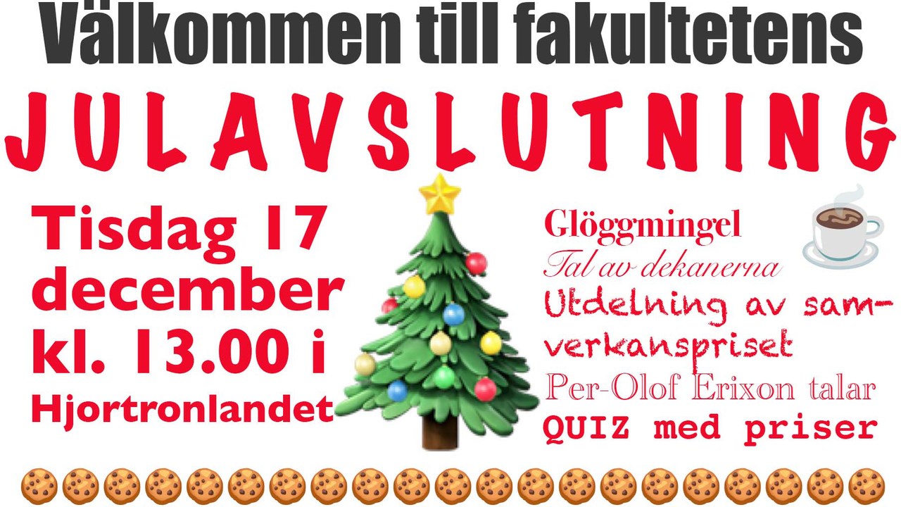 Affisch julavslutning