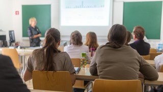 En föreläsning vid Umeå universitet