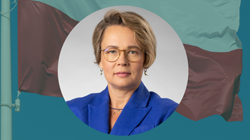 Polens ambassadör i Sverige, Karolina Ostrzyniewska. 