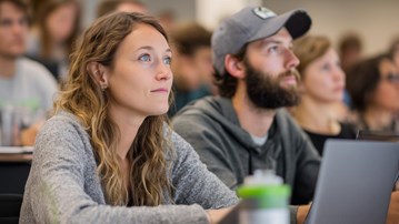 Studenter i klassrum