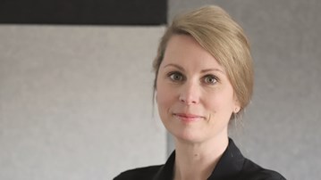 Porträtt på Anna Lövgren.