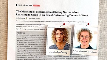 Vetenskaplig artikel på anslagstavla