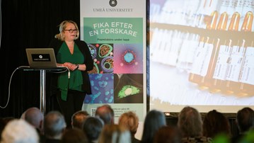 Vårens sista Fika efter en forskare ges på engelska - Science Bites.