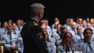 Examensceremoni för polisprogrammet 2026