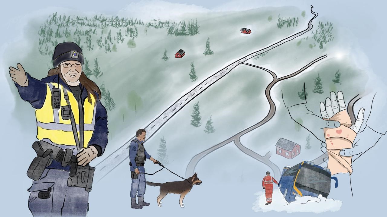 Illustration för temadag: Samhällssäkerhet i norra Sveriges glesbygd