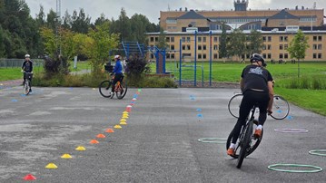 Prova triathlon Hälsa på campus