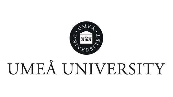 The umea logo on a white background