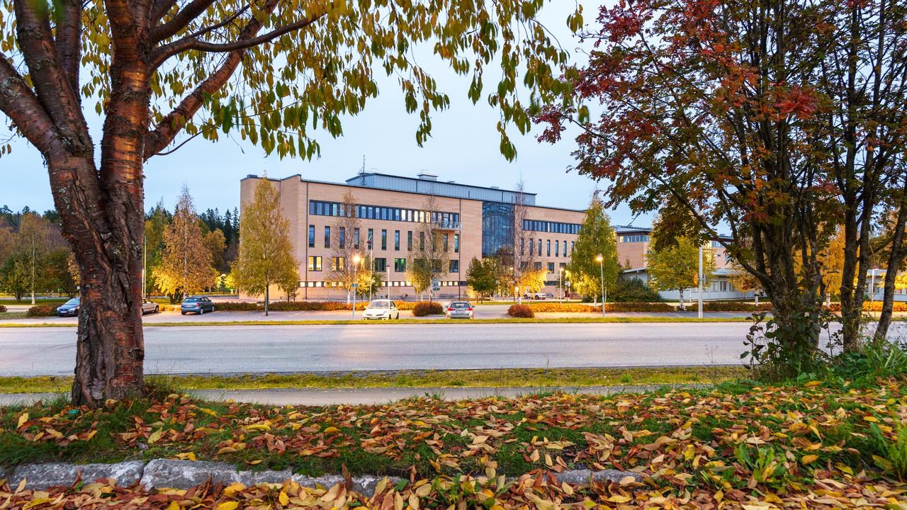 Polisutbildningshuset p&aring; h&ouml;sten