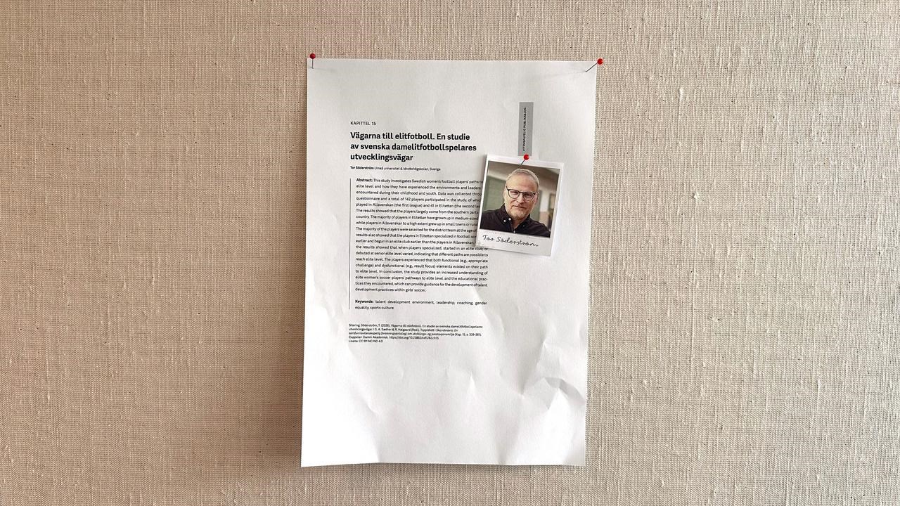 Tor Söderströms artikel på anslagstavla
