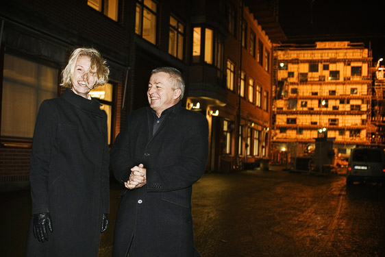 Anna Valtonen och Peter Kjaer