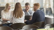 grupp med människor