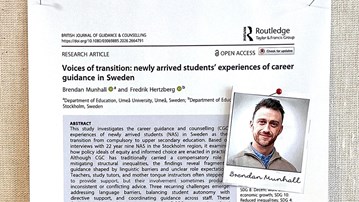 Vetenskaplig artikel på anslagstavla