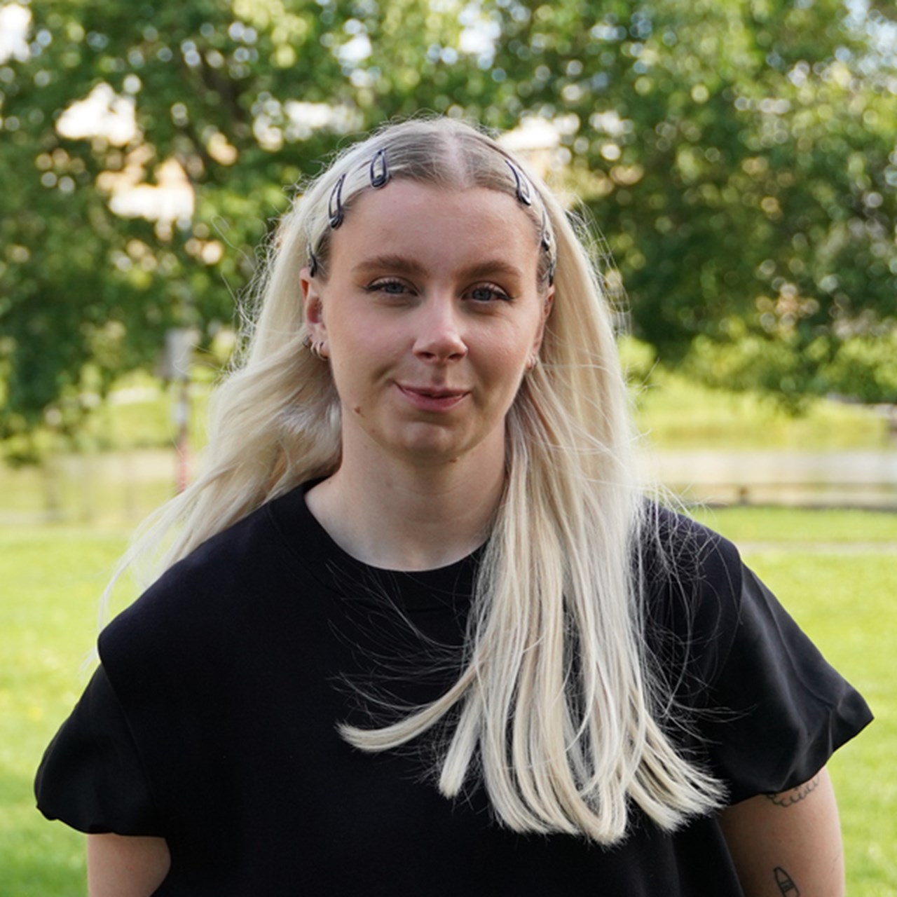 Elsa Göthlin, ordförande för Umeå studentkår.