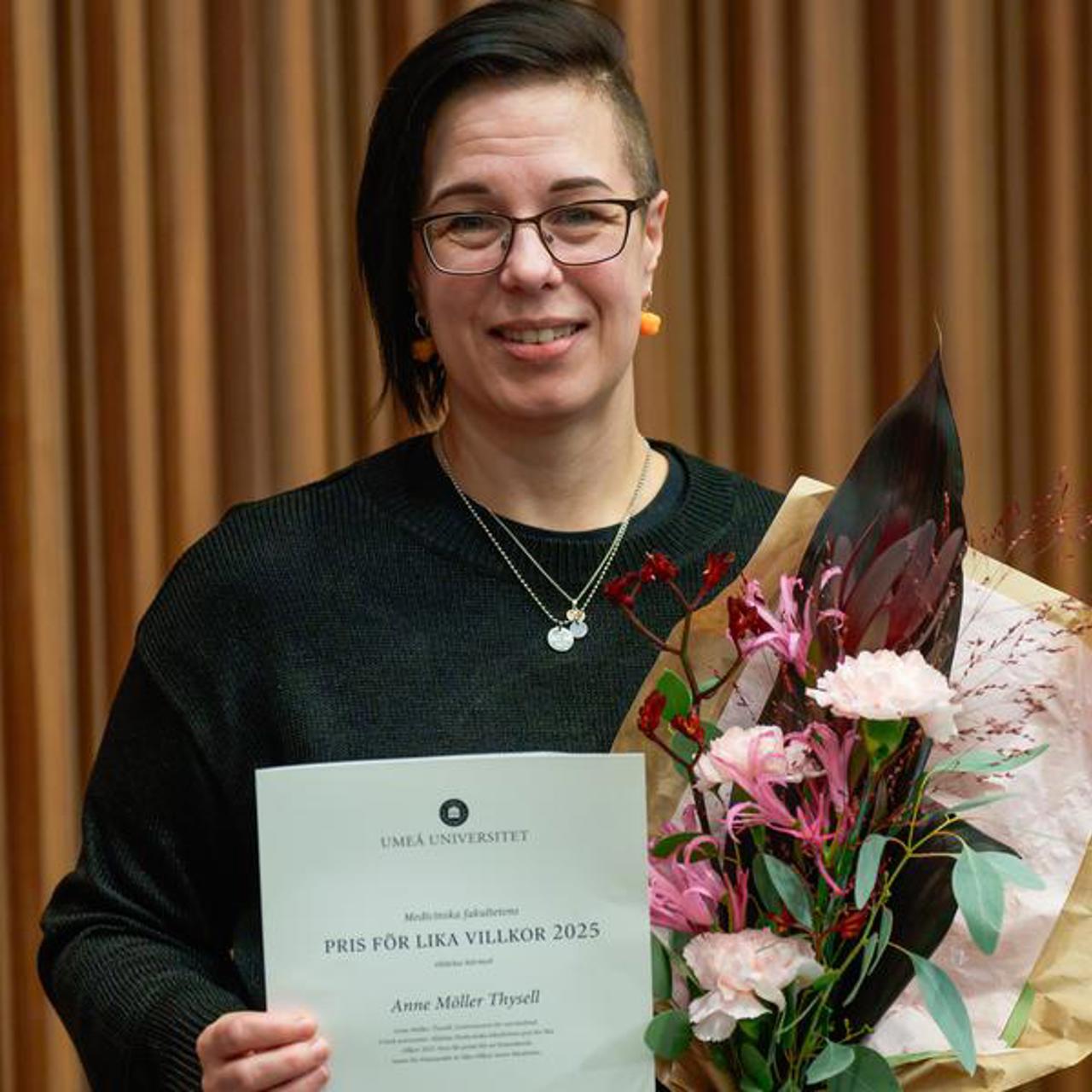 Christina Ljungberg, vicedekan f&ouml;r lika villkor och m&aring;ngfald.Anne M&ouml;ller Thysell, instruktio