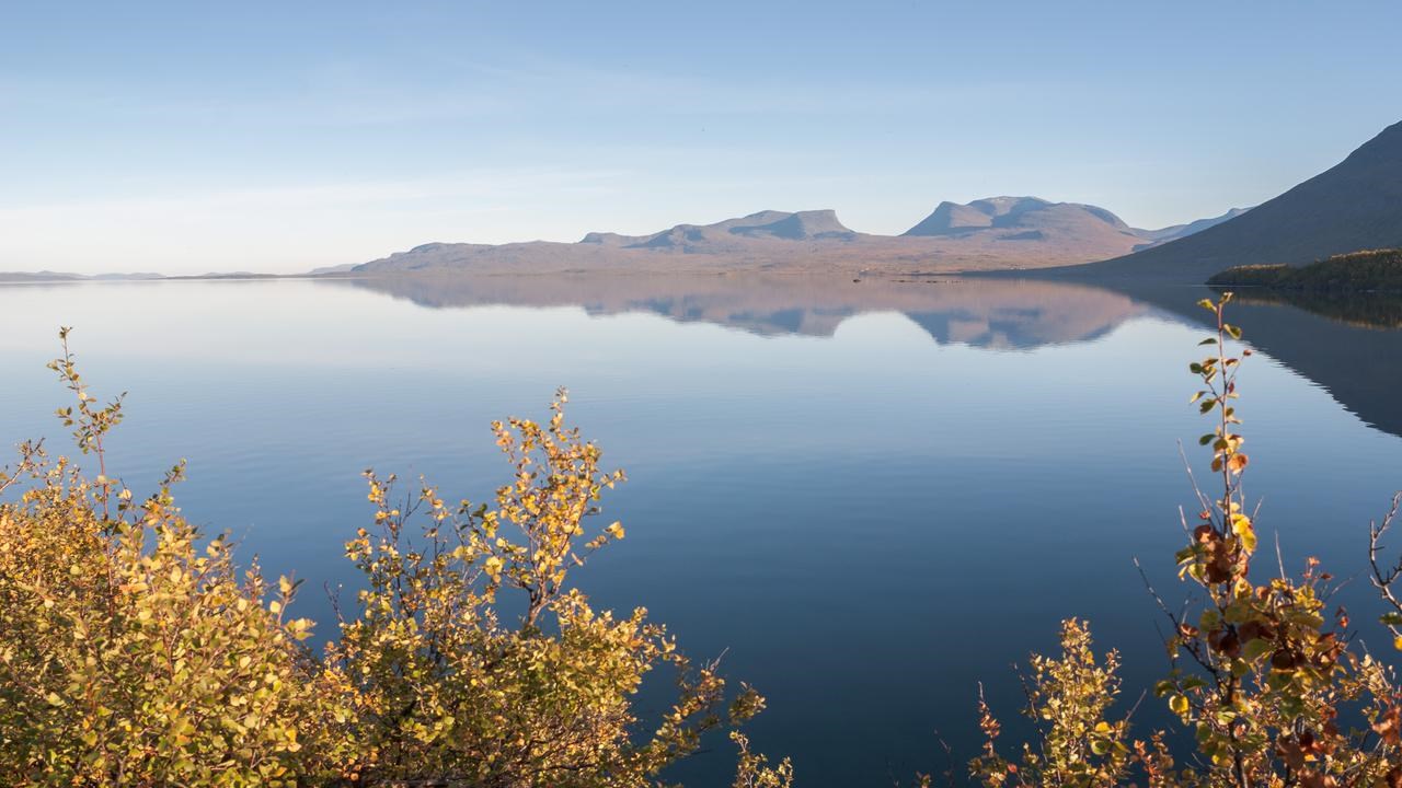 Čuonj&aacute;v&aacute;ggi i Abisko nationalpark.