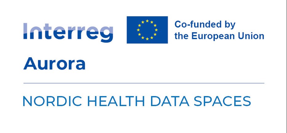 Logotyper för projektet Nordic Health Data Spaces
