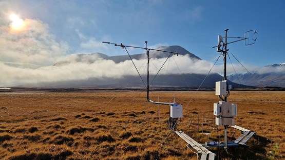 Instrument for long term measuring of carbon