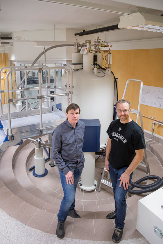 Picture of NMR infrastructure at Umeå University.