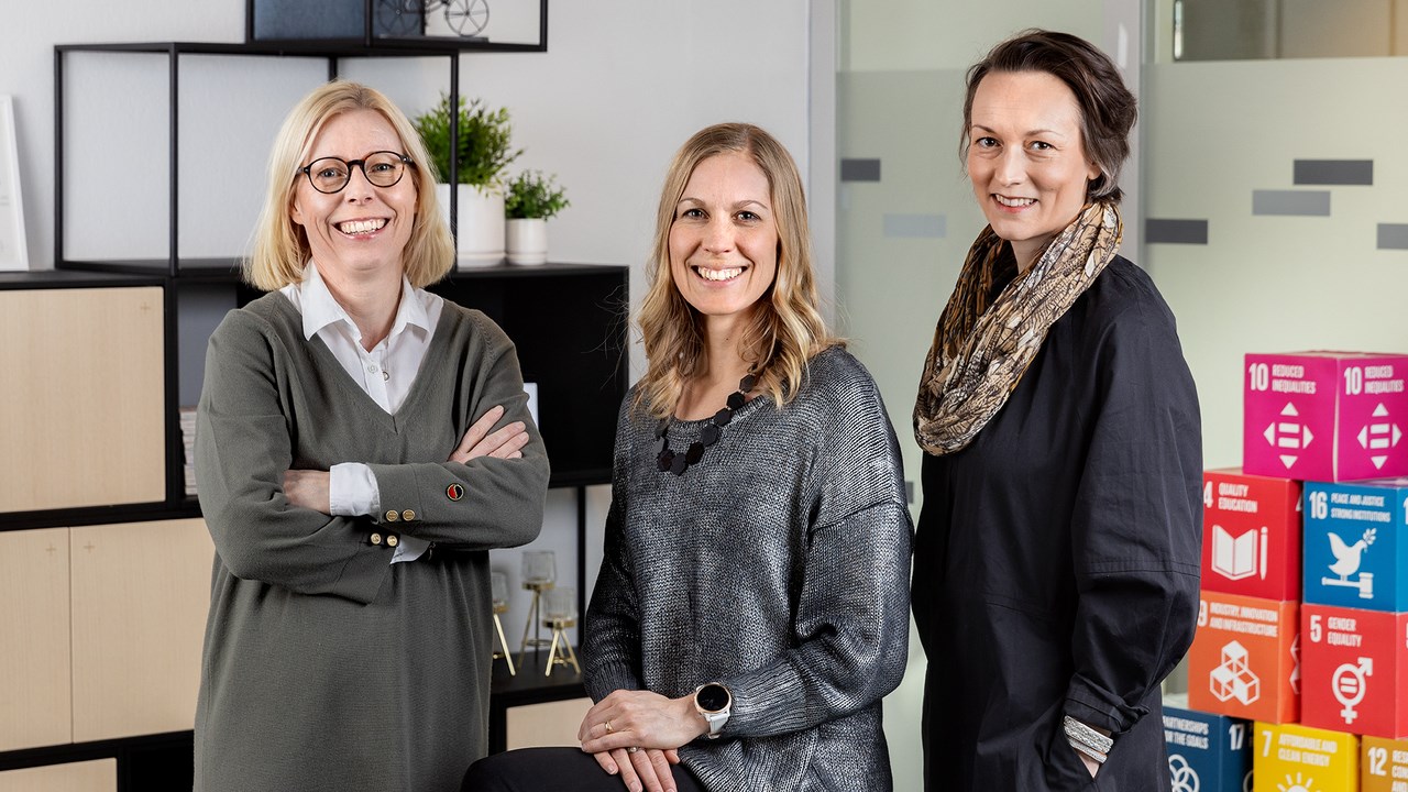 Sofia Lundberg, Handelshögskolan, Tove Näsman, Shift Education, Erica Hansen, Esam.